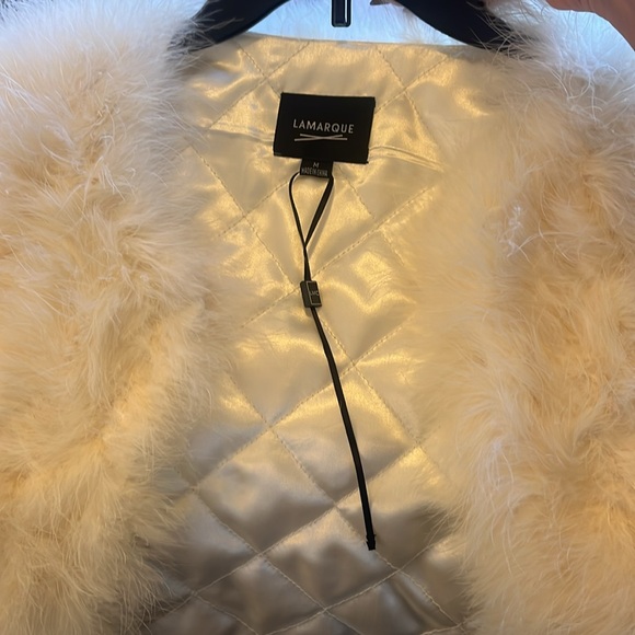 Lamarque Deora Feather Jacket - Picture 10 of 10